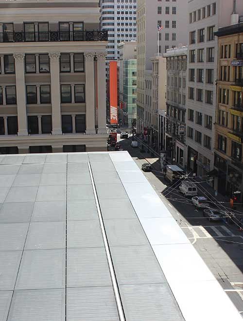 Apple Store walkable floor featuring crystalline silicon photovoltaic technology by Onyx Solar