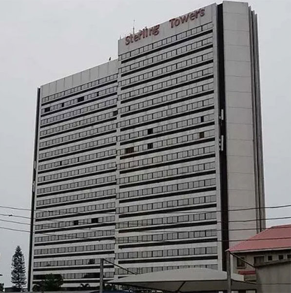 Sterling Bank façade before the renovation with Onyx Solar photovoltaic glass