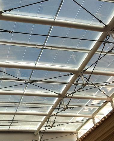 alzira town hall photovoltaic skylight onyx solar