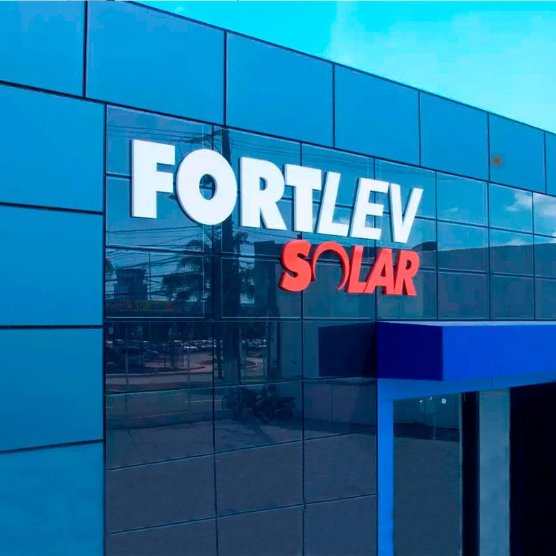PHOTOVOLTAIC FAÇADE – FORTLEV  OFFICE 