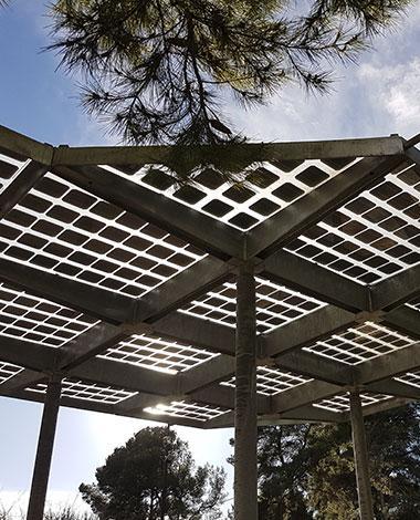 jardines vidrio fotovoltaico sostenible