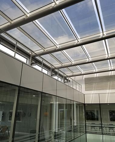 Chancery lane photovoltaic skylight onyx solar