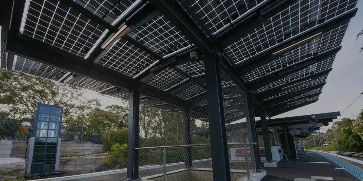 photovoltaic canopy como railway station 4