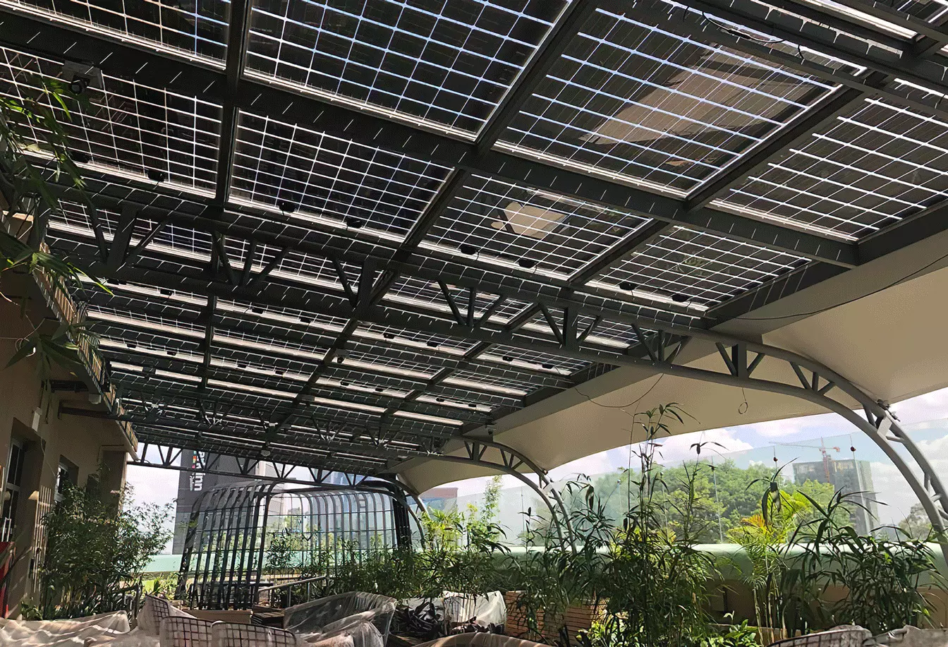 photovoltaic canopy microsoft african development center 5