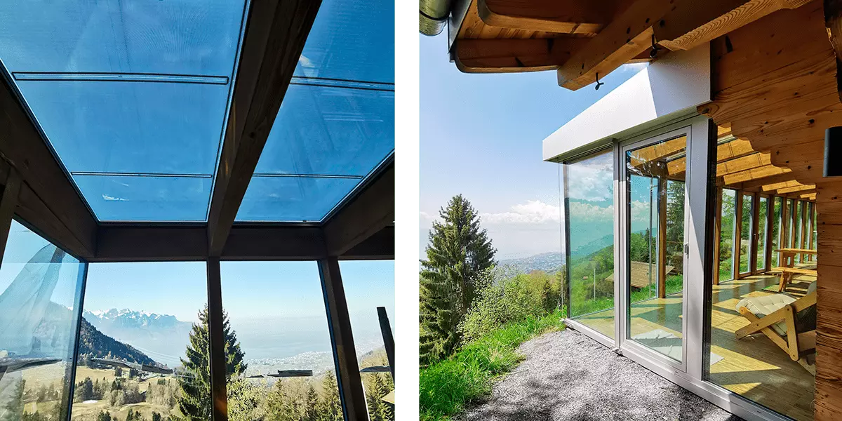 photovoltaic canopy private residence in the Alps 3