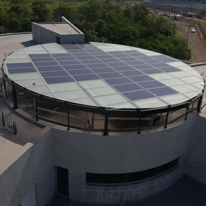 PHOTOVOLTAIC SUNSHADES - WATER TREATMENT PLANT