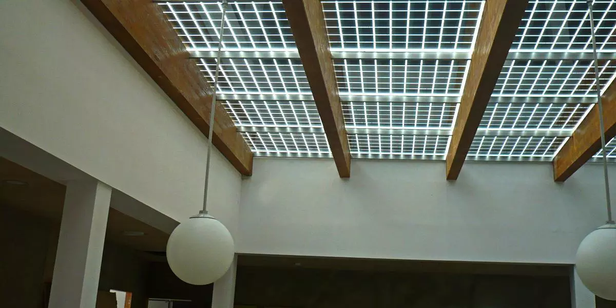 conil town hall photovoltaic skylight onyx solar