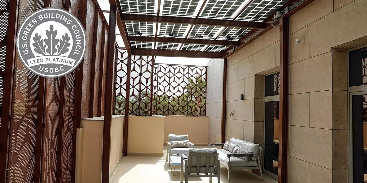 photovoltaic canopy kaust university villa 10