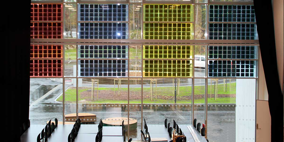 Photovoltaic-curtain wall-kringsjå-skole