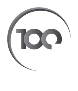 100 awards logo