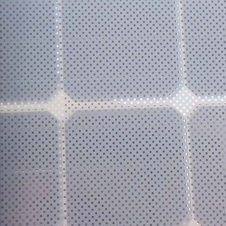 Onyx Solar Photovoltaic Glass with Ceramic Frit Patterns