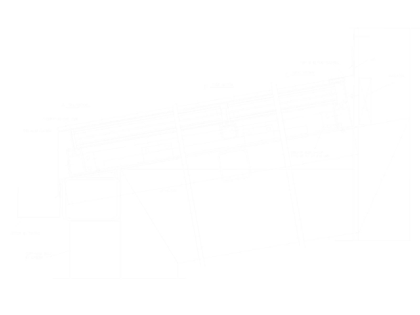 Technical Consructive Details of typical Skylight Onyx Solar