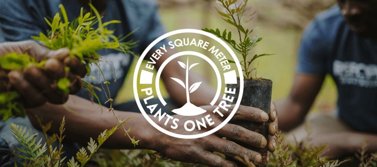 Initiative #OneMeterOneTree logo