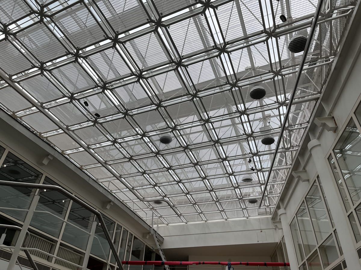 Wythall Phoenix House Skylight featuring Amorphous Silicon Photovoltaic Technology glass by Onyx Solar