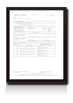 Fire Test Report A UL90 Safety Glass Onyx Solar