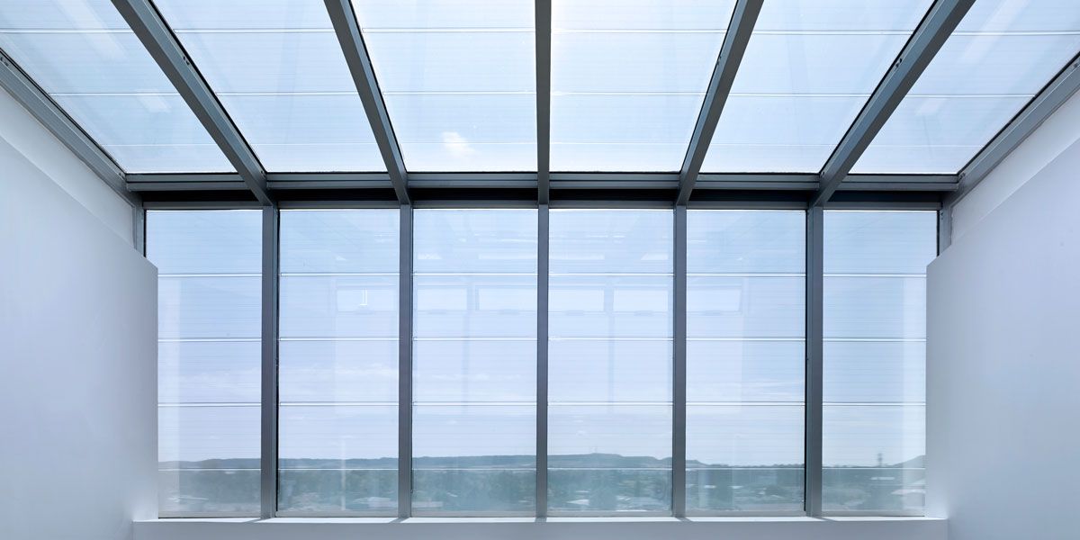 Transparent Amorphous Silicon Photovoltaic Glass by Onyx Solar 