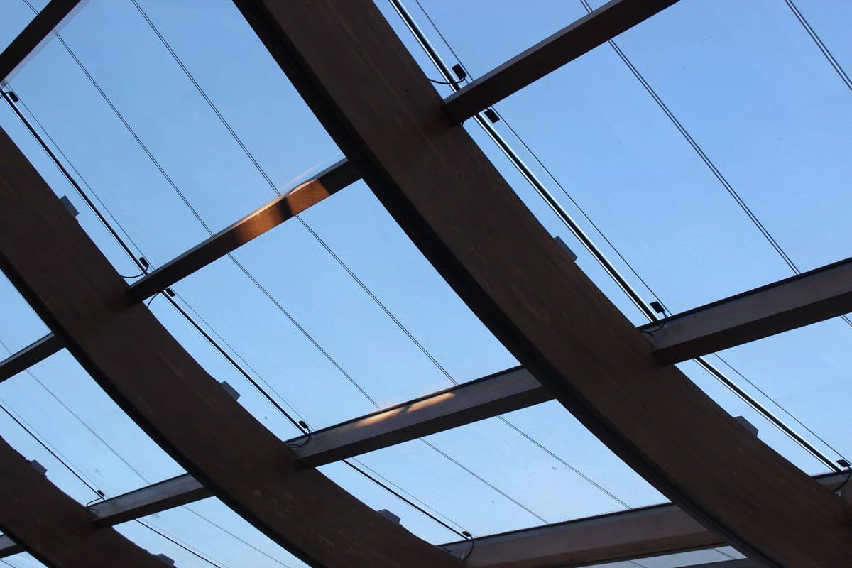 Detail of Swimming Pool Canopy