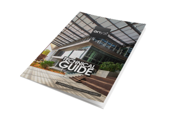 Technical guide of Photovoltaic Glass products by Onyx Solar