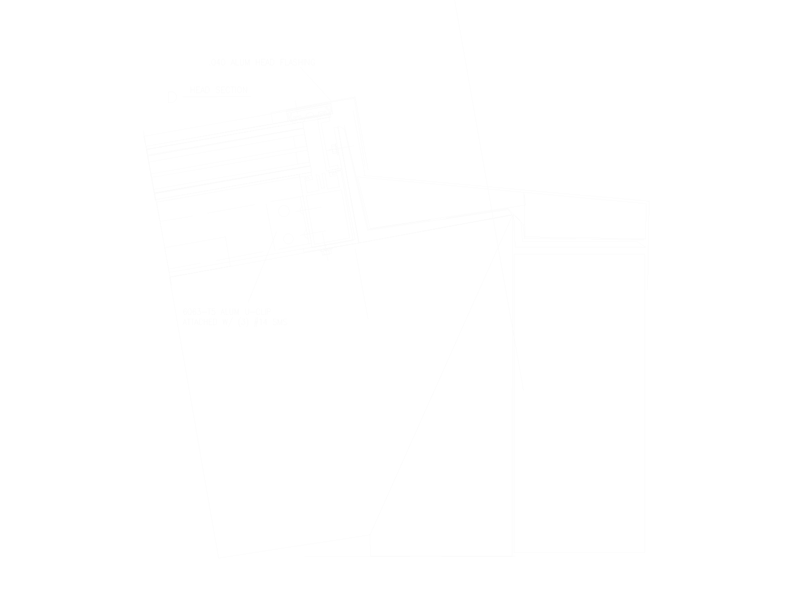 Technical Consructive Details of typical Skylight  Onyx Solar