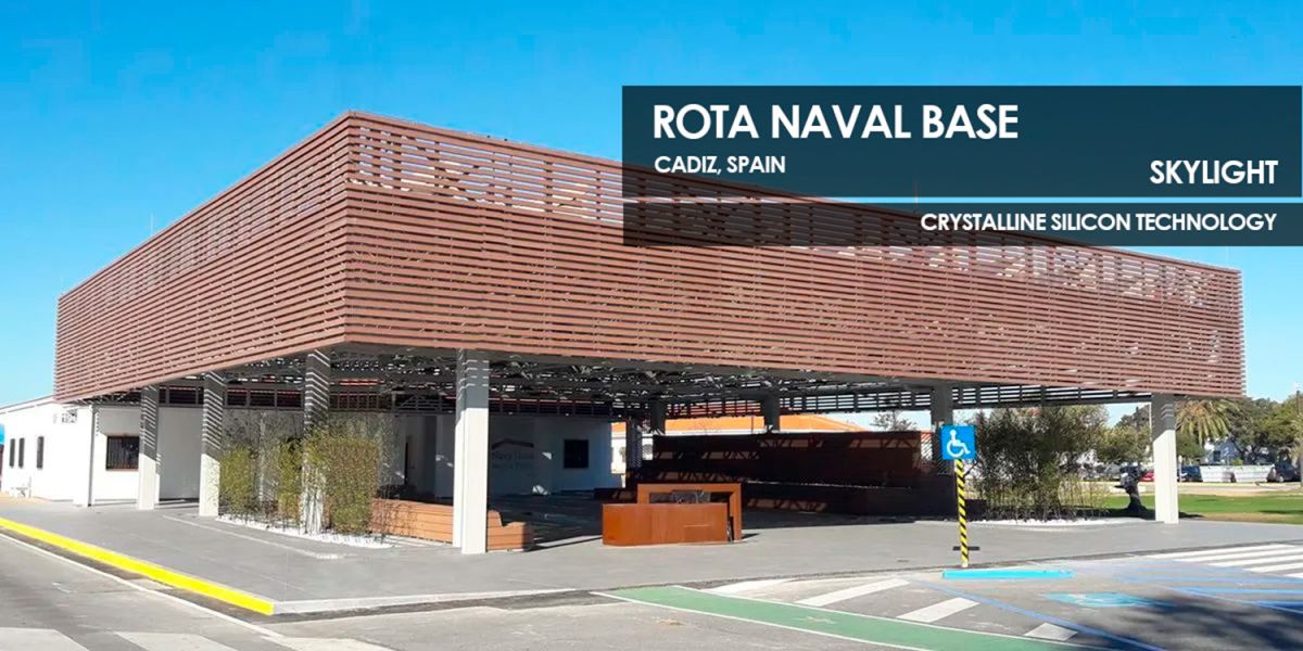 Rota Naval Base Photovoltaic Crystalline Skylight by Onyx Solar